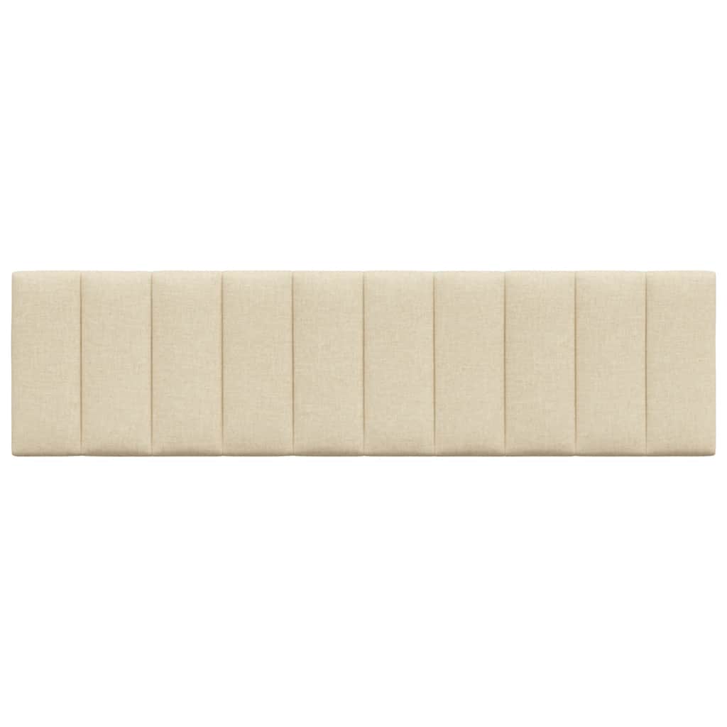 Hoofdbordkussen Stof Kleurig 180 cm Crème