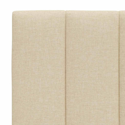 Hoofdbordkussen Stof Kleurig 180 cm Crème
