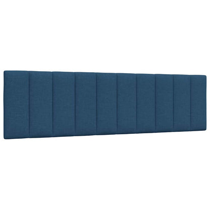 Hoofdbordkussen 180 cm stof blauw