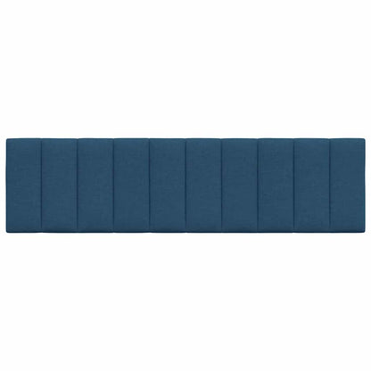 Hoofdbordkussen 180 cm stof blauw