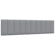 Headboard Cushion "Hanko" 200 cm fabric light grey