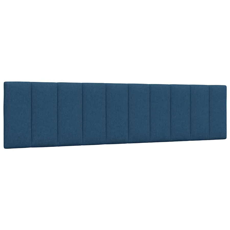 Hoofdbordkussen "Hanko" 200 cm stof blauw