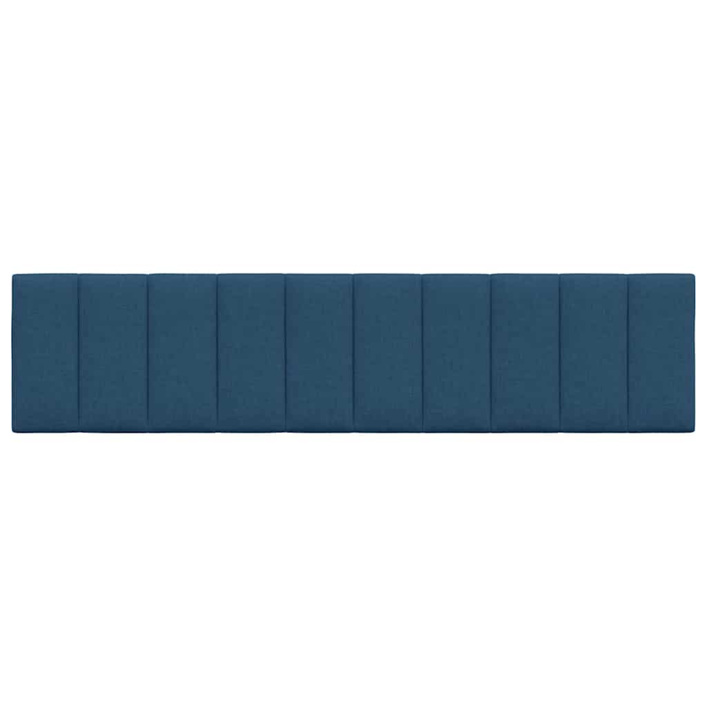 Hoofdbordkussen "Hanko" 200 cm stof blauw