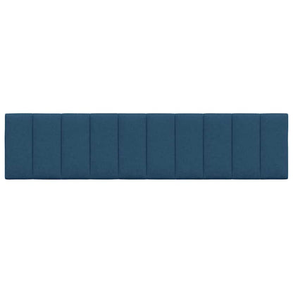 Hoofdbordkussen "Hanko" 200 cm stof blauw