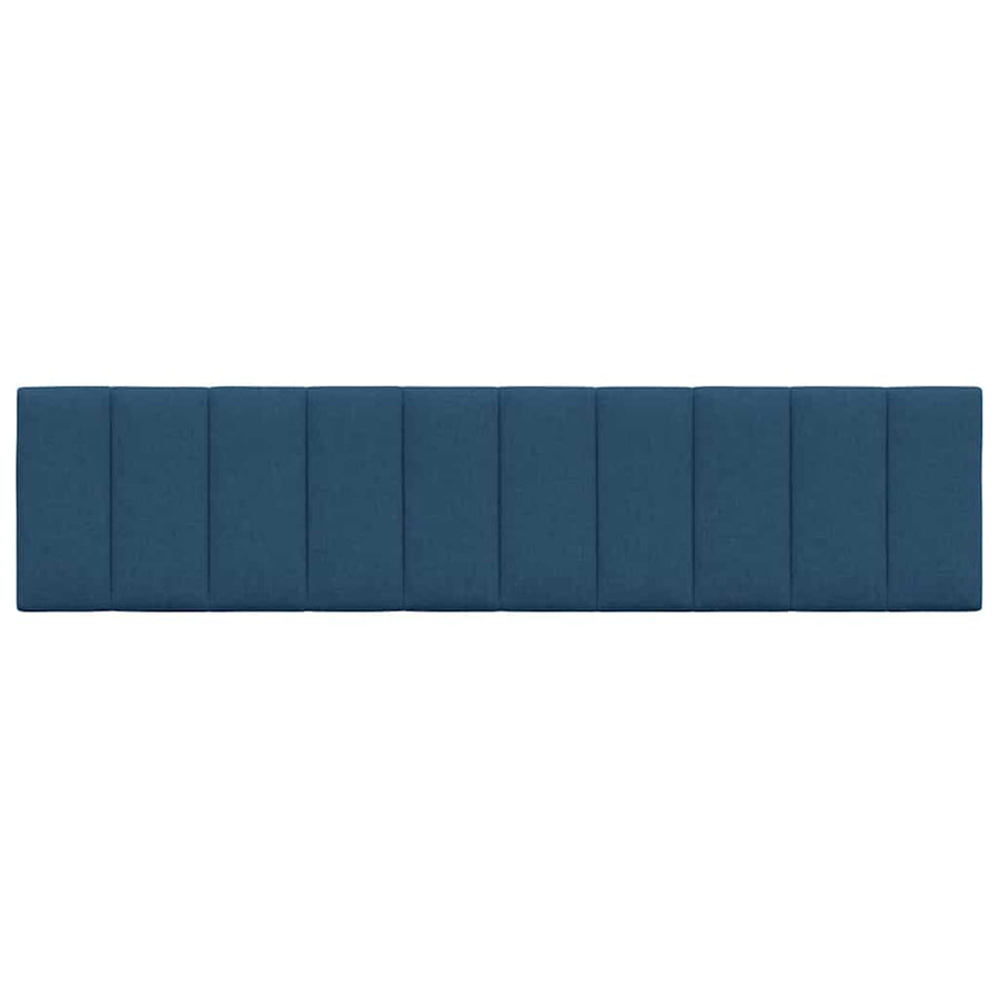 Hoofdbordkussen "Hanko" 200 cm stof blauw