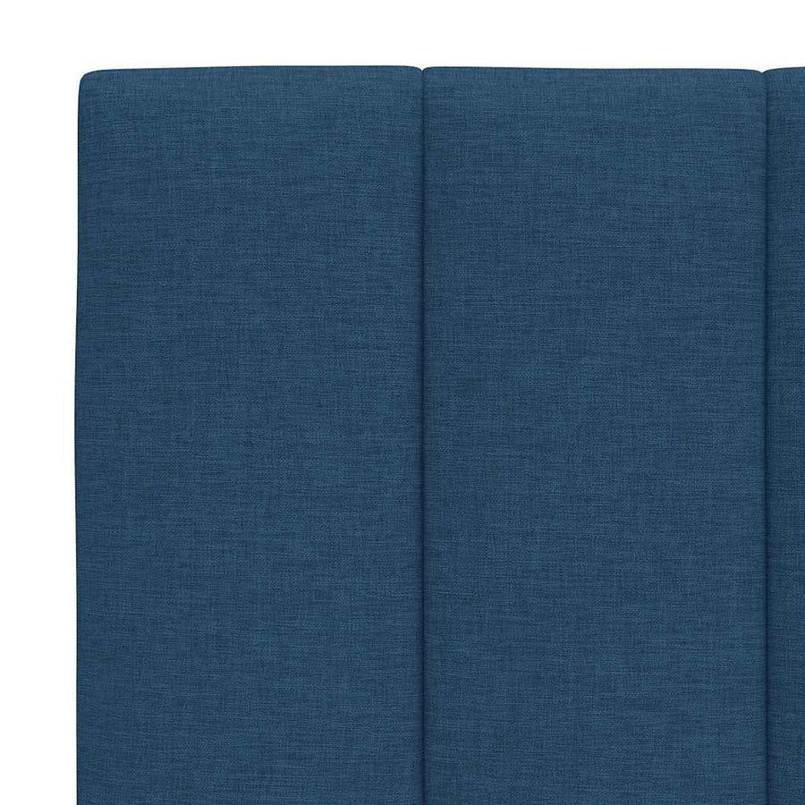 Hoofdbordkussen "Hanko" 200 cm stof blauw