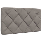 Headboard cushion 90 cm fabric taupe