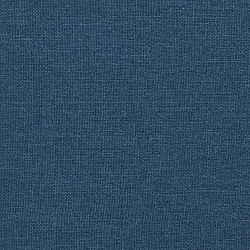 Hoofdbordkussen 100 cm stof blauw