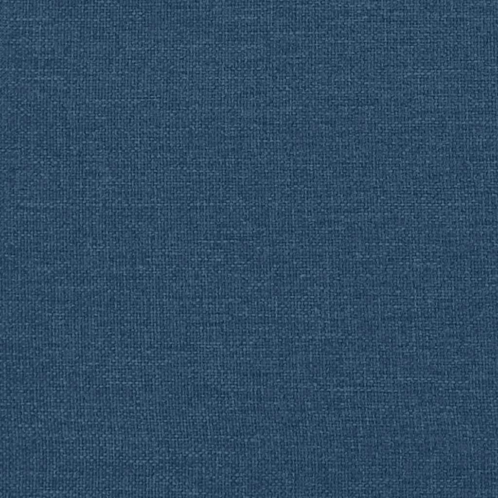 Hoofdbordkussen 160 cm stof blauw