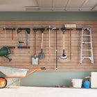 Garden Tool Racks 8 pc wall mount steel black
