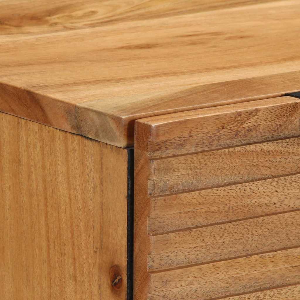 Dressoir set 3 st 180 x 33 x 75 cm Massief Acaciahout
