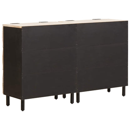 Dressoir Witte Was Afwerking Massief Mango Hout Wit gewassen afwerking