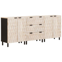 Dressoir Witte Was Afwerking Massief Mango Hout Wit gewassen afwerking
