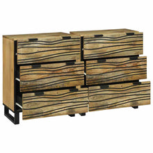 Dressoirs met lade met opslag 2 pcs Bruin Medium Massief mango hout
