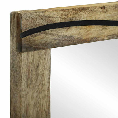 Badkamermeubelset met lade 4 pcs Bruin Large Massief acaciahout