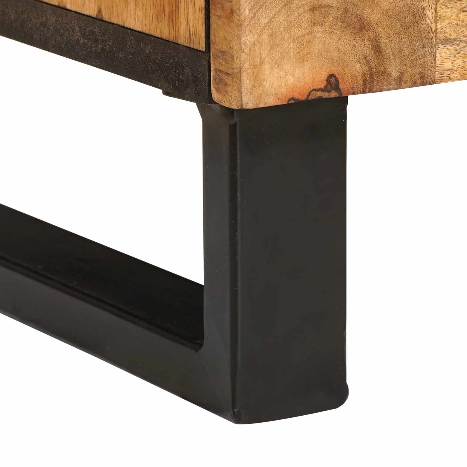 Badkamer Sets Met Opslag Met De Deur Naturel Massief Mango Hout