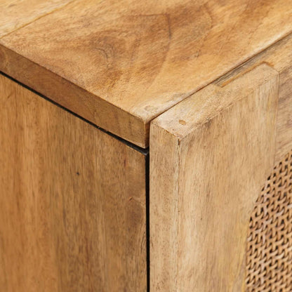 Badkamer Sets Met Lade Met Plank Naturel Massief Mango Hout