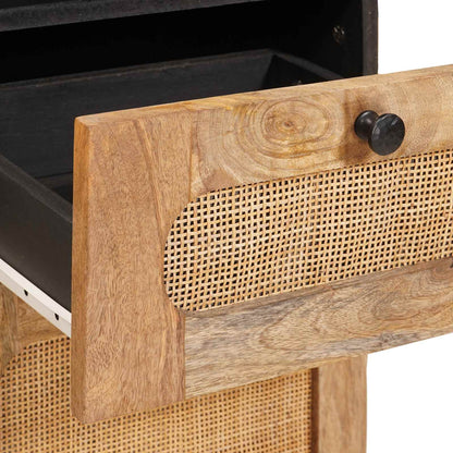 Badkamer Sets Met Lade Met Plank Naturel Massief Mango Hout