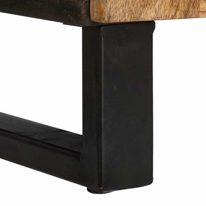 Badkamer Sets Met Lade Met Plank Naturel Massief Mango Hout