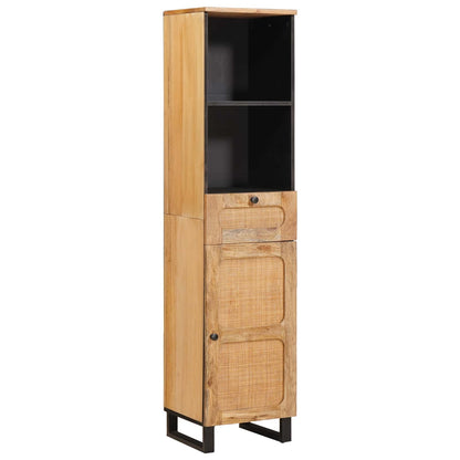 Badkamer Sets Met Lade Met Plank Naturel Massief Mango Hout