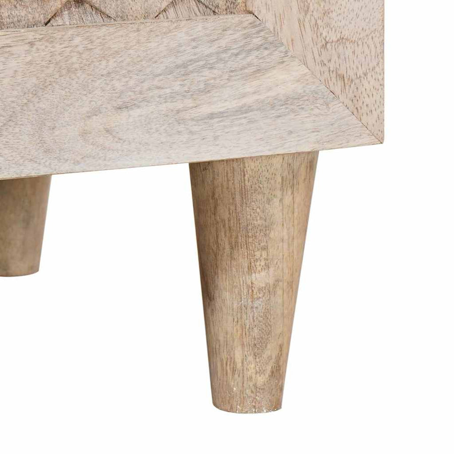 Dressoir 3 Pcs 60 X 33 X 75 Cm Massief Mangohout