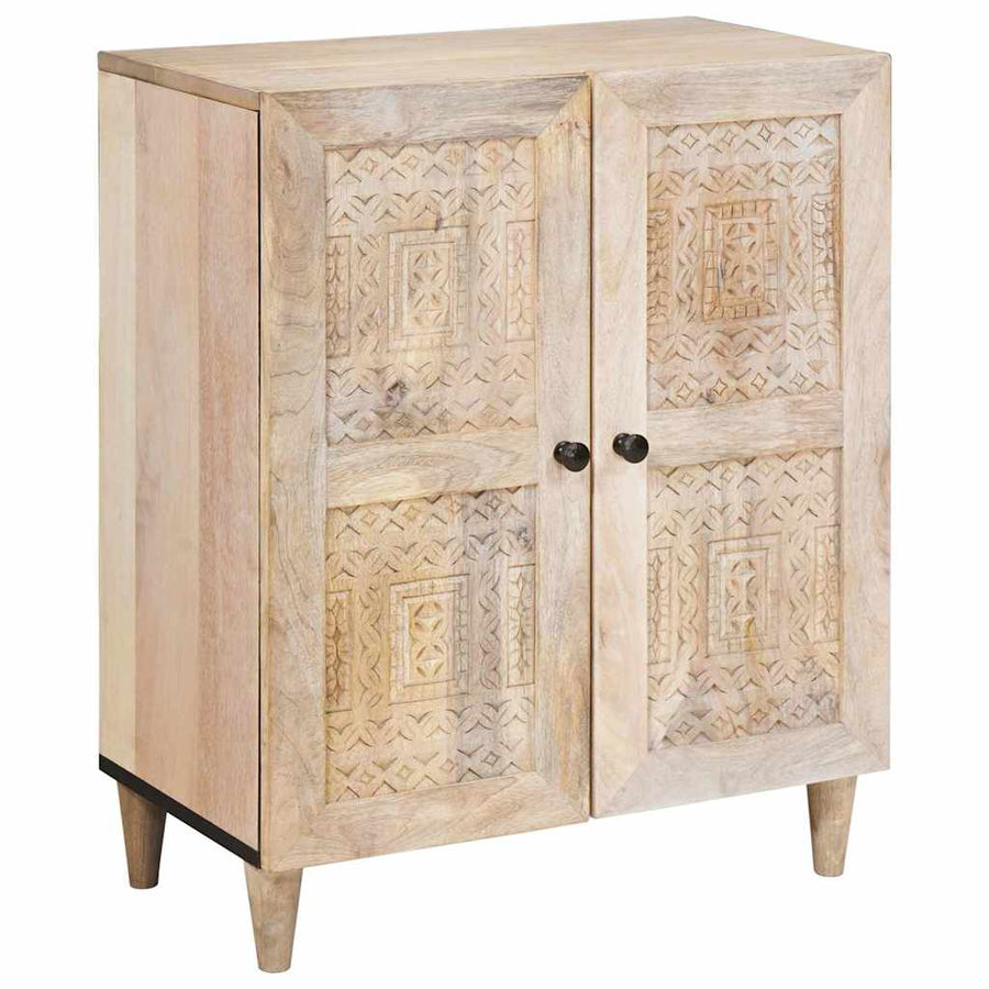 Dressoir 3 Pcs 60 X 33 X 75 Cm Massief Mangohout