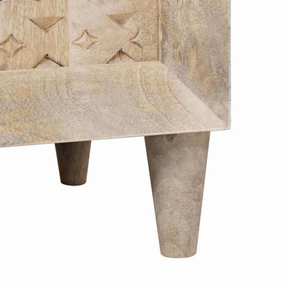 Badkamermeubelset met plank met opslag 2 pcs Wit Bewerkt hout