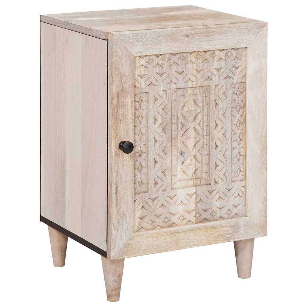 Badkamermeubelset met lade met plank 4 pcs Wit Bewerkt hout