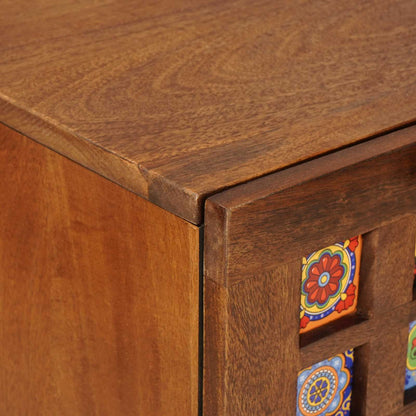 Dressoir 3 Pcs Massief Mango Hout
