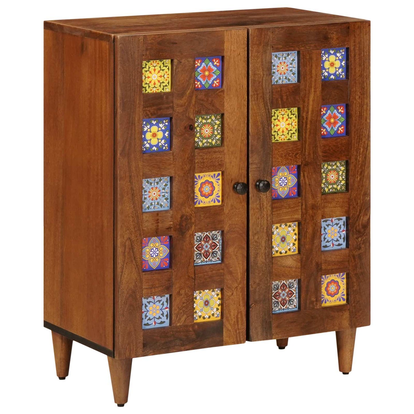 Dressoir 3 Pcs Massief Mango Hout