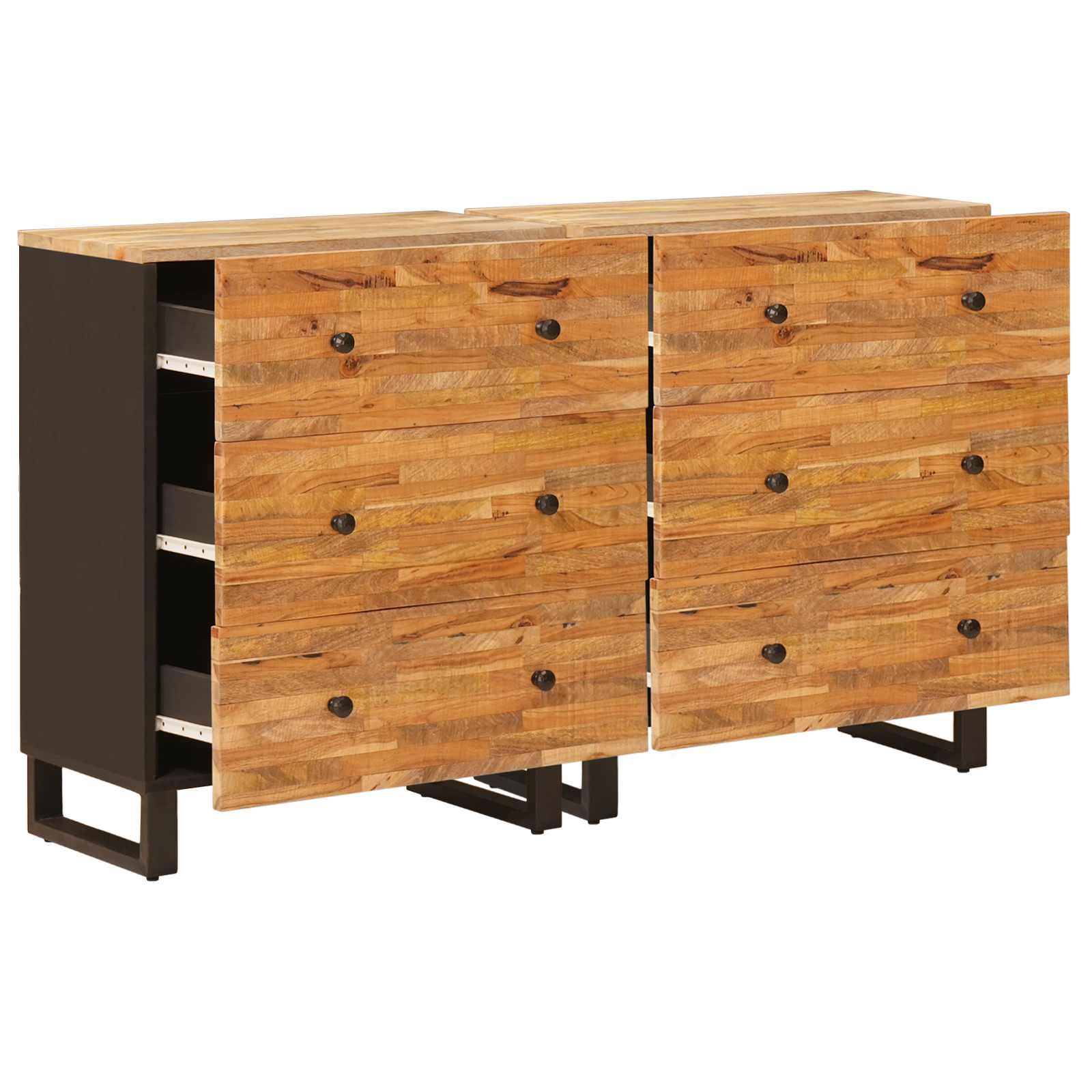 Dressoir Bruin Massief Mango Hout