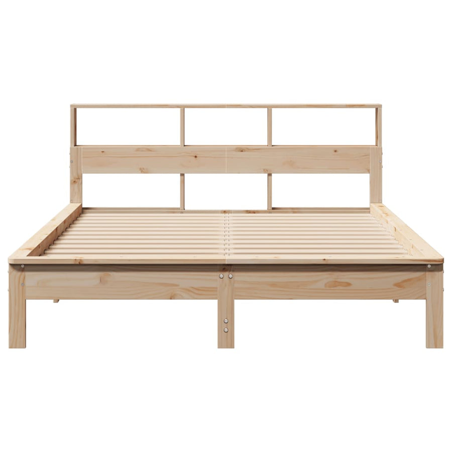 Bedframe zonder matras massief grenenhout 150x200 cm