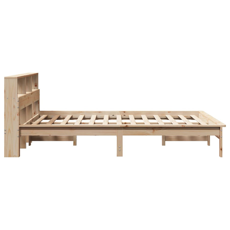 Bedframe zonder matras massief grenenhout 150x200 cm