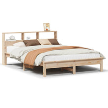 Bedframe zonder matras massief grenenhout 140x190 cm