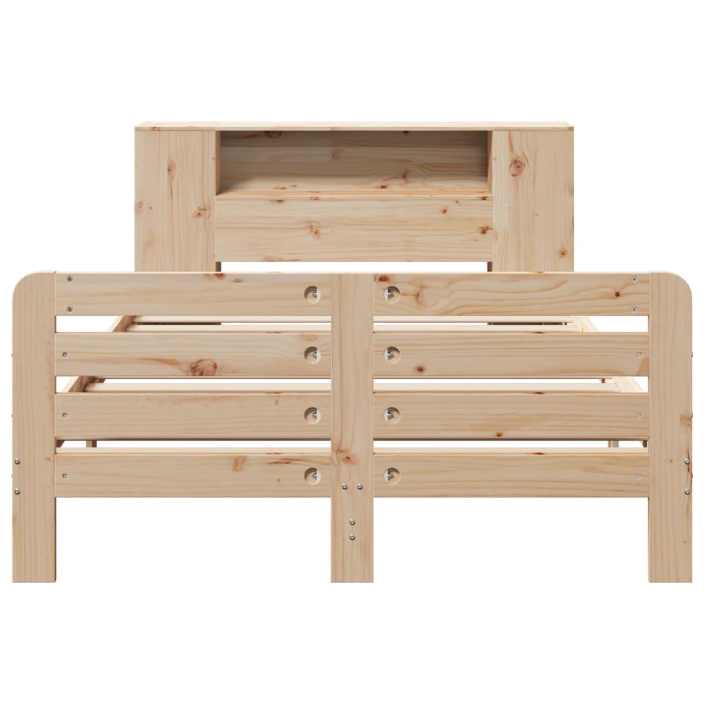 Bedframe zonder matras massief grenenhout 160x200 cm