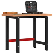 Werkbank 100x60x83 cm massief beukenhout