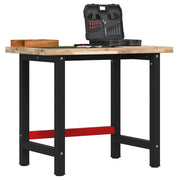 Werkbank 100x60x83 cm massief acaciahout