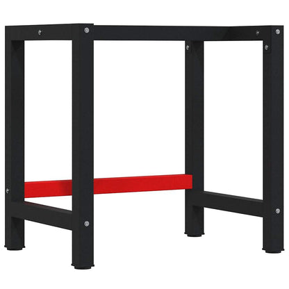 Werkbank 100x60x81,5 cm massief eikenhout lichtbruin
