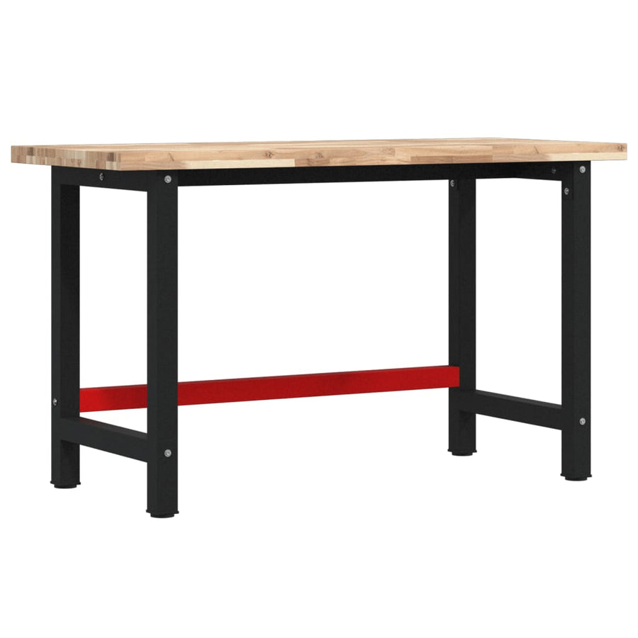 Werkbank Rechthoekig Massief Acaciahout 140 x 60 x 83 cm