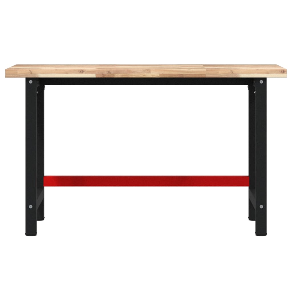 Werkbank Rechthoekig Massief Acaciahout 140 x 60 x 83 cm