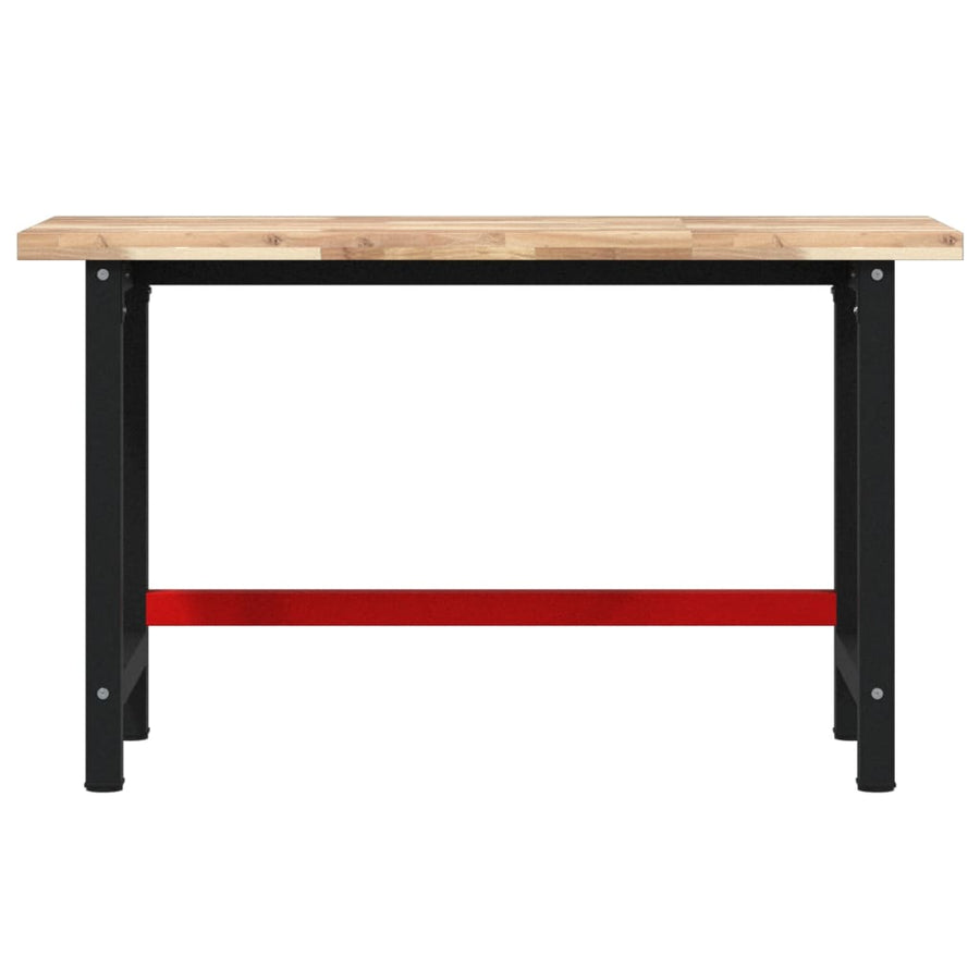Werkbank Rechthoekig Massief Acaciahout 140 x 60 x 83 cm