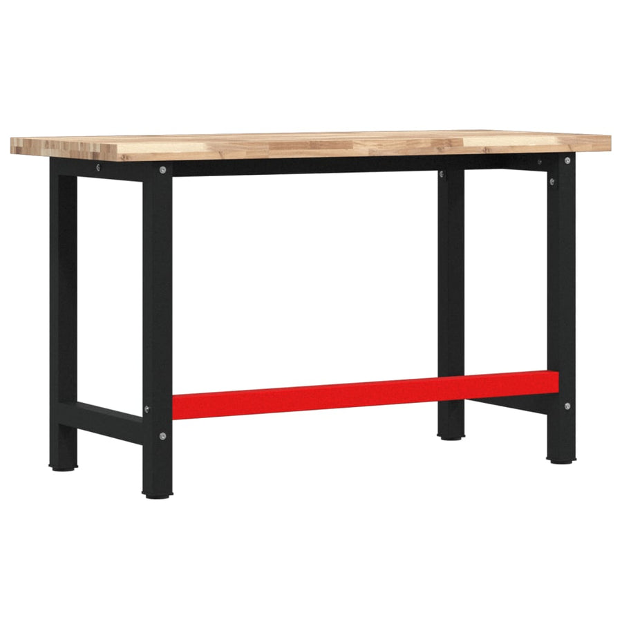 Werkbank Rechthoekig Massief Acaciahout 140 x 60 x 83 cm