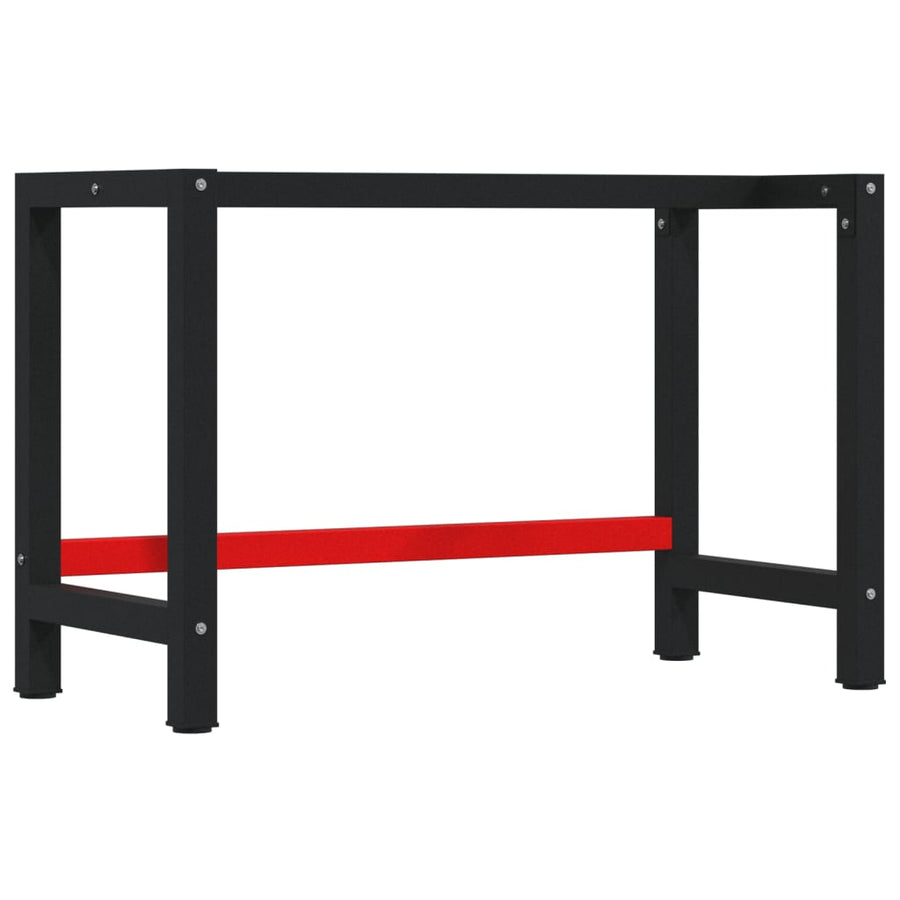 Werkbank rechthoekig 140x60x83 cm massief acaciahout