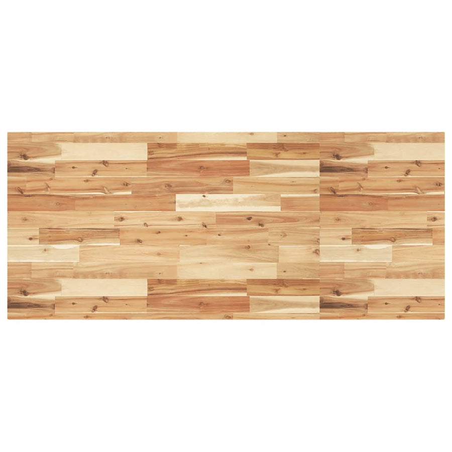 Werkbank rechthoekig 140x60x83 cm massief acaciahout