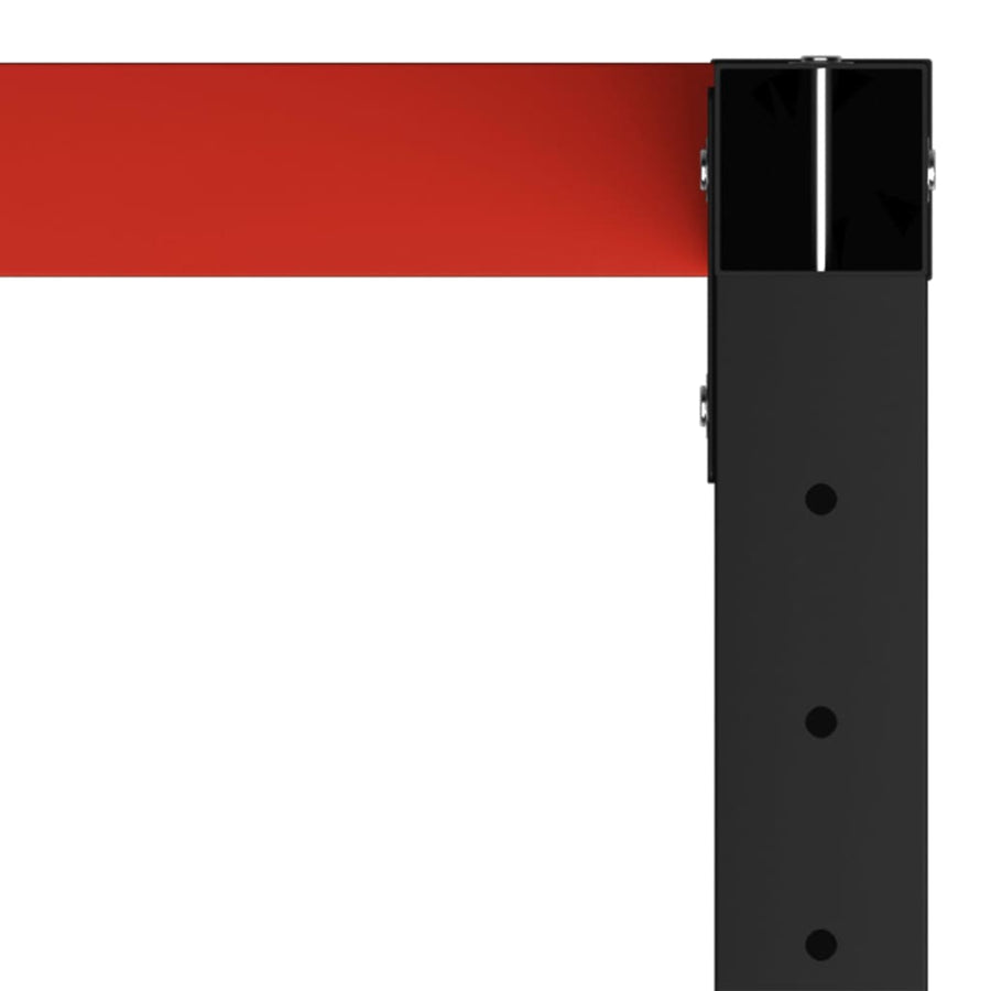 Werkbank rechthoekig 140x60x83 cm massief acaciahout
