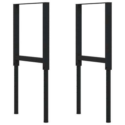 Werkbank rechthoekig 80x60x(73-99,5) cm massief acaciahout