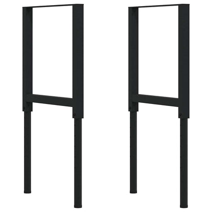 Werkbank 80x60x(71,5-98) cm massief eikenhout