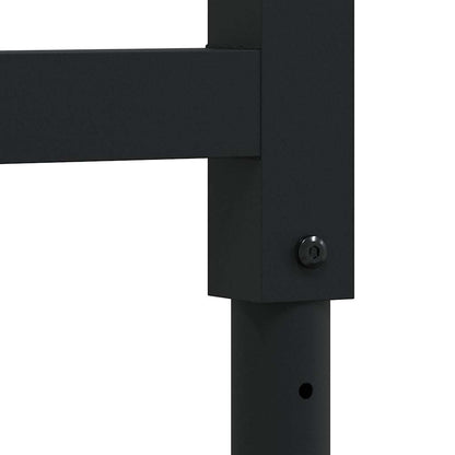 Werkbank 80x60x(71,5-98) cm massief eikenhout