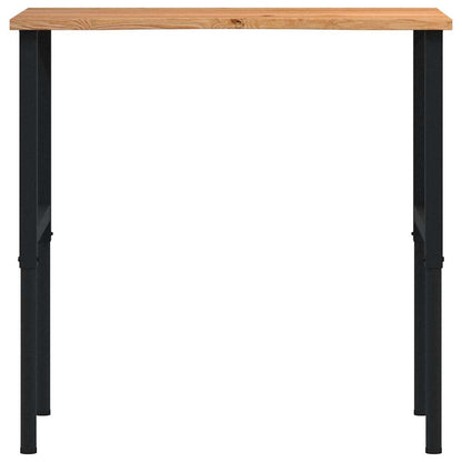 Werkbank 100x60x(71,5-98) cm eikenhout lichtbruin