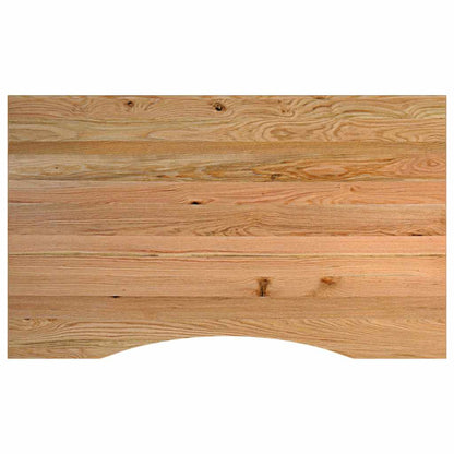 Werkbank 100x60x(71,5-98) cm eikenhout lichtbruin